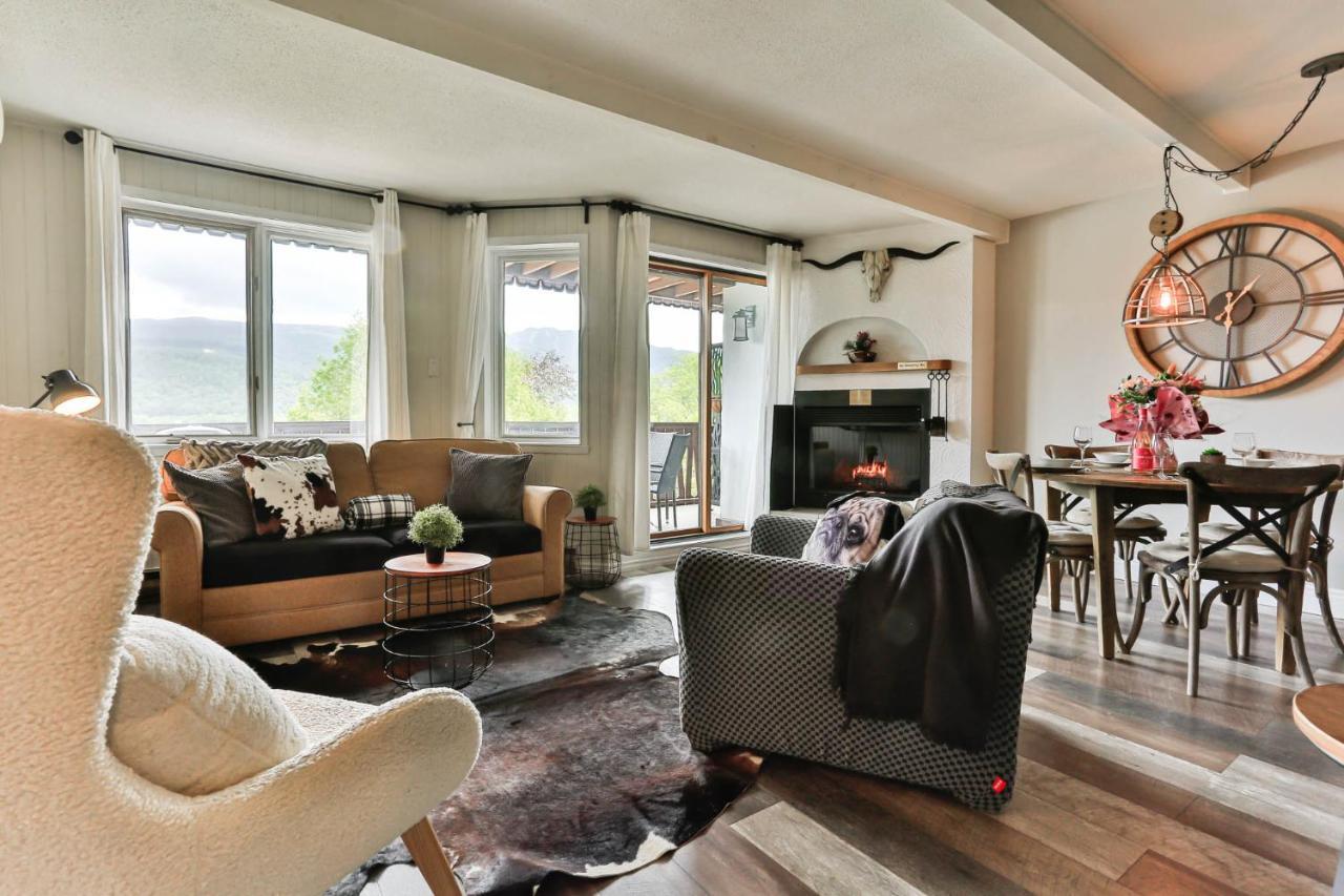 Amazing Lakemountain View 5Min To Tremblant 491 モントランブラン エクステリア 写真